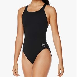 NEW: Speedo Women's Swimsuit One Piece Endurance+ Super Pro Solid Adult